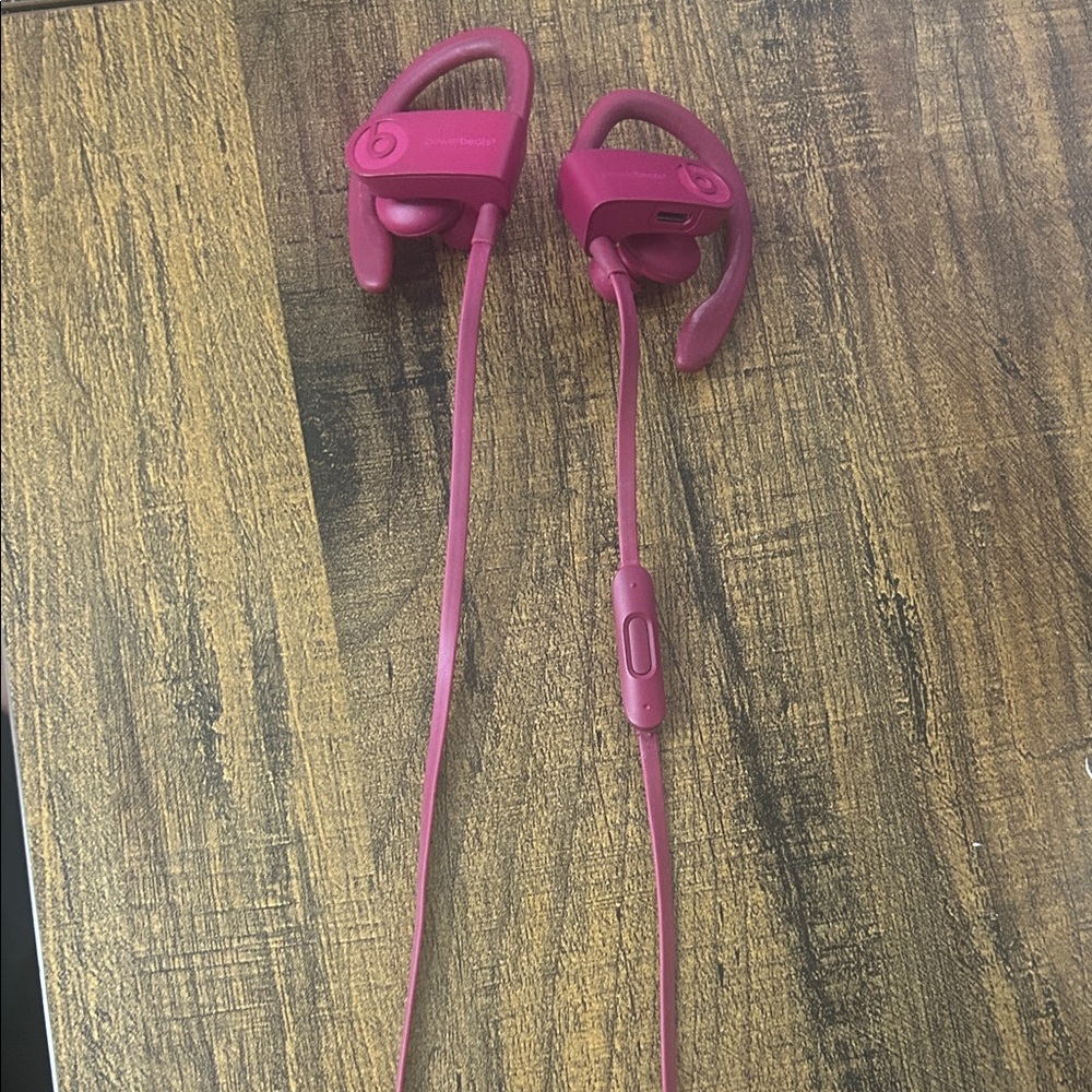 Pink Wireless Earbuds
